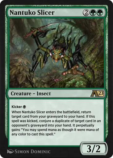 Nantuko Slicer - Alchemy: Dominaria United - MTG - Untapped.gg