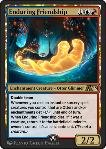 Enduring Friendship - Alchemy: Duskmourn - MTG - Untapped.gg Enduring Friendship - Alchemy: Duskmourn - MTG - Untapped.gg