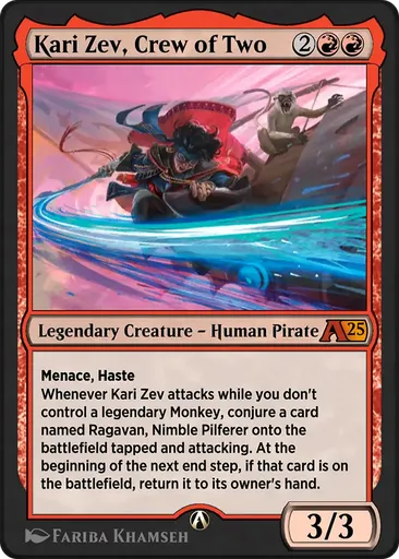Kari Zev, Crew of Two - Alchemy: Aetherdrift - MTG - Untapped.gg