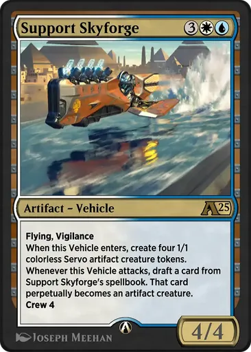 Support Skyforge - Alchemy: Aetherdrift - MTG - Untapped.gg Support Skyforge - Alchemy: Aetherdrift - MTG - Untapped.gg