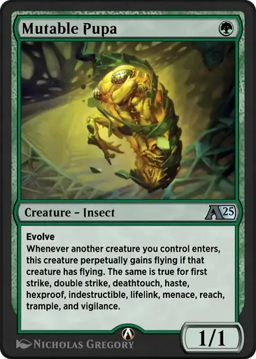 Mutable Pupa - Alchemy: Edge of Eternities - MTG - Untapped.gg