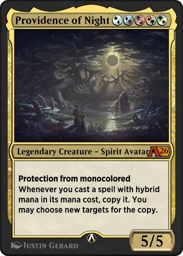 mtg providence card The Cards Deck All cards will be carefully packed for safe transit Fabric of Providence // Crown