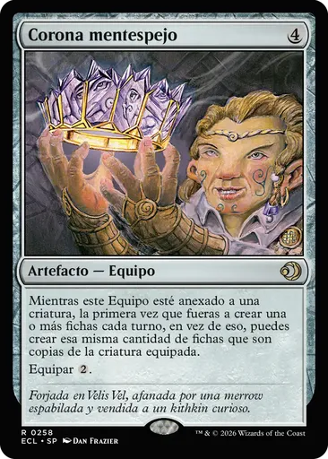 corona mtg card Hylda de La ICY (206) Wilds of Eldraine : Juguetes y Juegos Magic: the Gathering - Heliod,