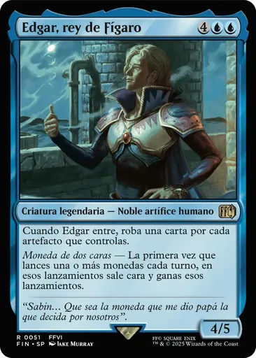 Edgar, rey de Fgaro - Final Fantasy - MTG - Untapped.gg