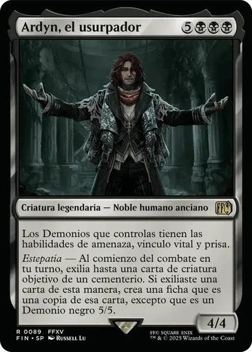 mtg final fantasy ardyn Ardyn, el usurpador - - Starscourge — At the beginning of combat on your turn MTG: Magic The Gathering/FINAL FANTASY]【JP】Ardyn,