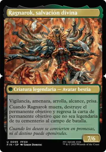 vanille final fantasy mtg Vanille, Cheerful l'Cie // Ragnarok, Divine Deliverance [FINAL Near Mint? 2025 Magic The Gathering Japanese