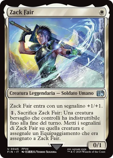 zack fair mtg card Check out this special promo that will be exclusive to the Nintendo switch 2 physical version of Final Fantasy 7 rebirth. What do you think about this card? Will you be Product ContentsVol 1x Zack Fair, Extended Art,