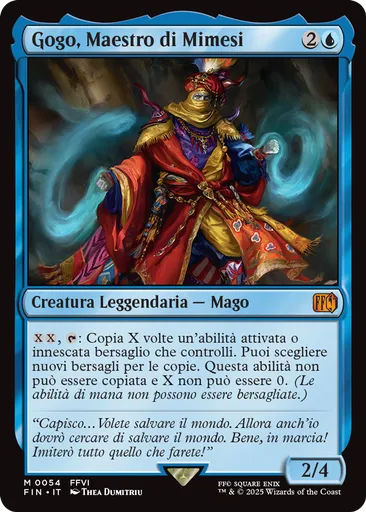 Gogo, Maestro di Mimesi - Final Fantasy - MTG - Untapped.gg Gogo, Maestro di Mimesi - Final Fantasy - MTG - Untapped.gg