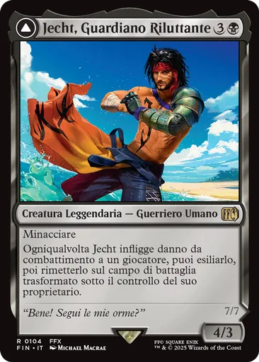 jecht final fantasy mtg Jecht, Reluctant Guardian Jecht