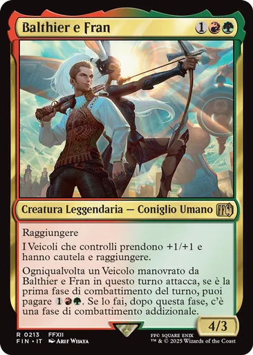 Balthier e Fran - Final Fantasy - MTG - Untapped.gg Balthier e Fran - Final Fantasy - MTG - Untapped.gg