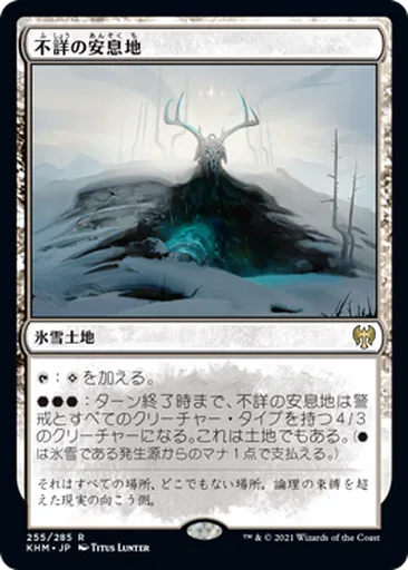 不(ふ)詳(しょう)の安(あん)息(そく)地(ち) - Kaldheim - MTG