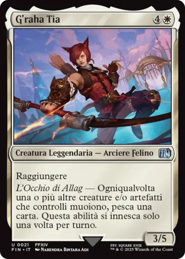 G'raha Tia - Final Fantasy - MTG Spoilers - Untapped.gg
