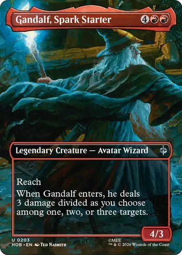 all gandalf cards mtg Magic The Gathering The Lord of The Rings: Tales of Middle-Earth Scene Box Magic The Gathering - The