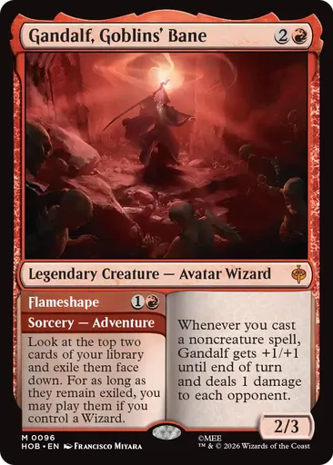 mtg gandalf cards Magic The Gathering - The Lord of the Rings Whenever the Ring tempts you Gandalf, Westward Voyager - Magic