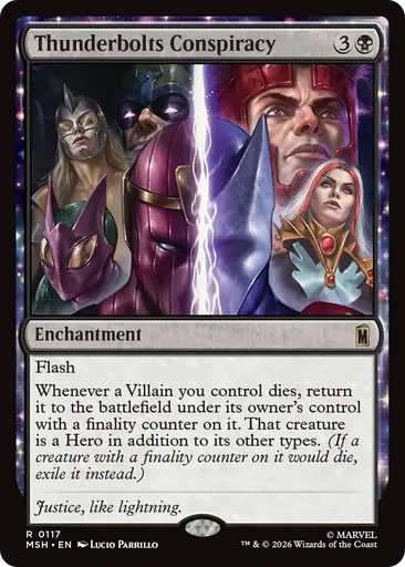 Thunderbolts Conspiracy - Marvel Super Heroes - MTG Spoilers - Untapped.gg