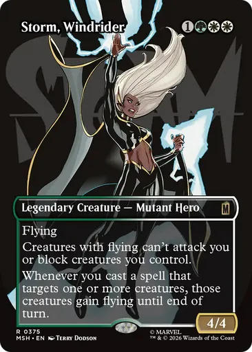 Storm, Windrider - Marvel Super Heroes - MTGスポイラー - Untapped.gg