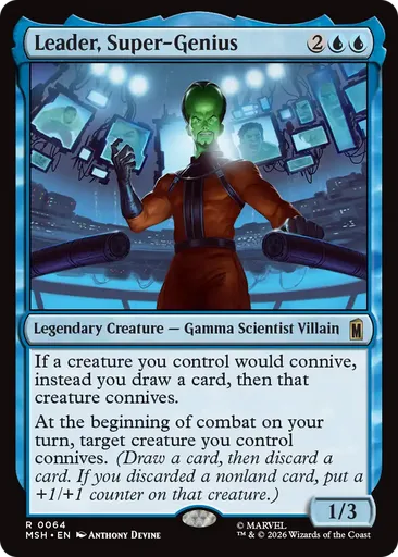 Leader, Super-Genius - Marvel Super Heroes - MTGスポイラー