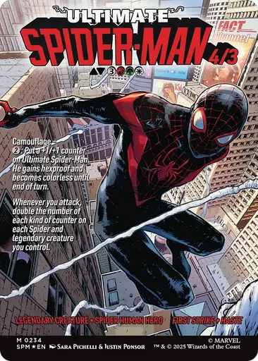 マジック：ザ・ギャザリング MTG Miles Morales Miles Morales // Ultimate Spider-Man · Marvel's Spider-Man