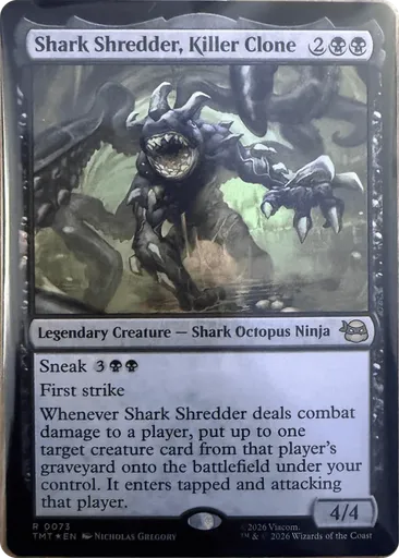 Shark Shredder, Killer Clone - Teenage Mutant Ninja Turtles - MTG
